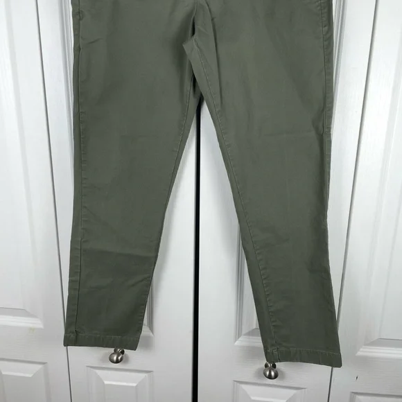 Abercrombie & Fitch Athletic Skinny Stretch Chino Pants Men’s 28x28 Army Green - Picture 5 of 13